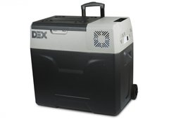 Автохолодильник компресорний DEX CX-50 на колесиках, з ручкою