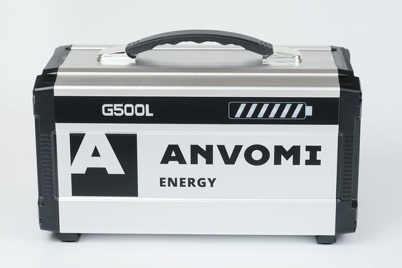 Акумулятор (УМБ) ANVOMI G500L (144000 mAh, 460Wh) з сонячною панеллю 100 Вт