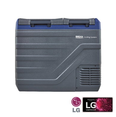 Автохолодильник компрессорный Brevia 39л (компрессор LG) двухкамерный 22965