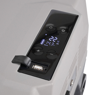 Холодильник автомобильный Brevia 30 л (компрессор LG), морозильник 22715