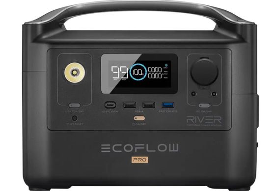 Комплект портативна зарядна станція EcoFlow RIVER Pro 720 Вт + додаткова батарея