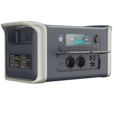 Мобільна батарея, зарядна станція APower 1000 (UltraCharging, LiFePO4, 320000 mAh, 1024 Wh/1800W)