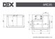 Автохолодильник компресорний DEX ARC-35, 12/24 В для вантажівки