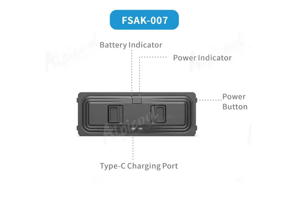 Литиевый аккумулятор для автохолодильника Alpicool FSAK-007 (Black) - 340 Вт/ч (30600 мА&middot;ч/11.1 В)